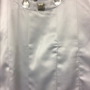 Rhinestone Silver Blouse